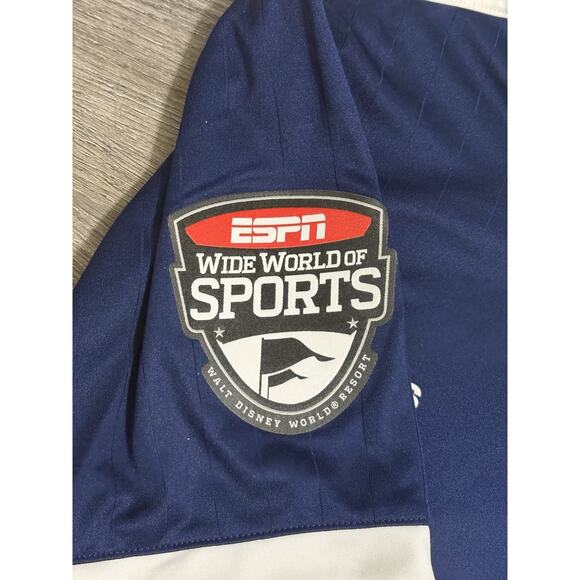 Adidas Disney ESPN Wide World Of Sports Soccer Jersey Sports WDW - Men’s Medium - Picture 4 of 11